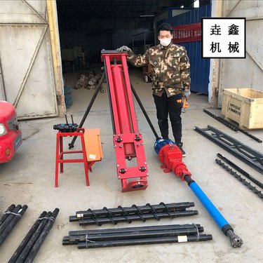 垚鑫 铜陵凿岩用潜孔钻机 河南驻马店电动小型潜孔钻机