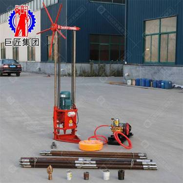 巨匠小型钻探机取芯钻机QZ-2D勘探轻便钻机取样钻