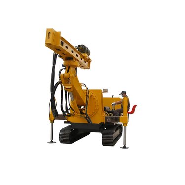 多功能隧道钻机 全液压护坡履带式岩石钻孔机 边坡支护高臂打孔机