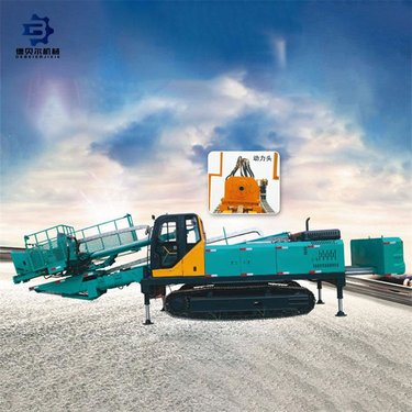 履带锚固钻机 螺旋锚杆钻机 可举升13米 油电两用 德贝尔工厂