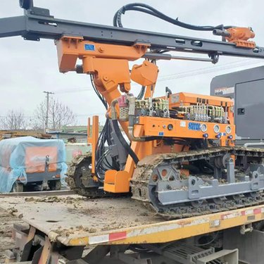 ZGYX-412B-112分体式露天潜孔钻机 可打孔 履带潜孔钻车