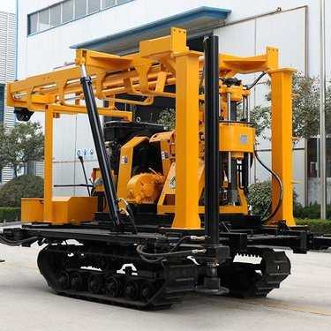 销售柴油液压潜孔钻机 打土打岩石凿岩设备小型履带式打孔钻机
