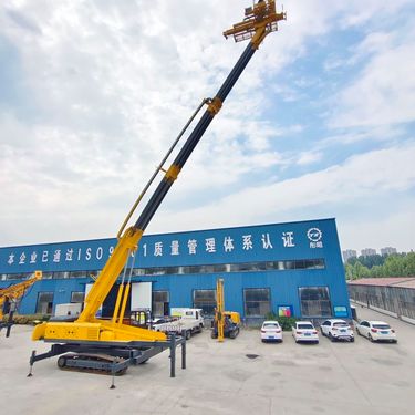 履带式锚固钻机自行走电动基坑边坡支护打岩工程柴动潜孔锚杆钻车