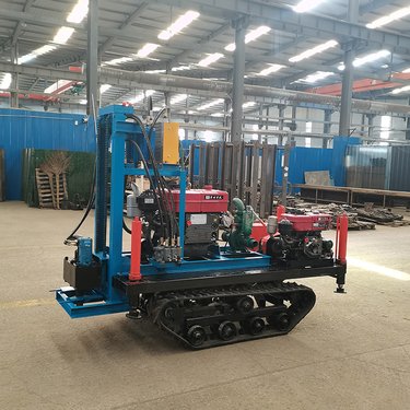 中拓柴油液压升降打井机 液压式水井钻机 农村打井机械