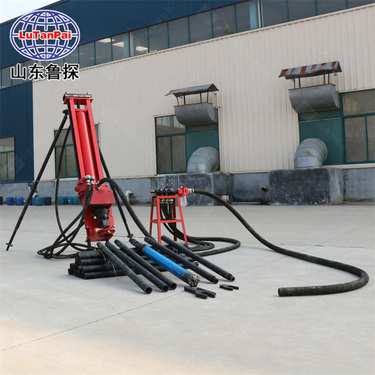 KQZ-100架子钻 矿山打孔钻机 纯气动打井机