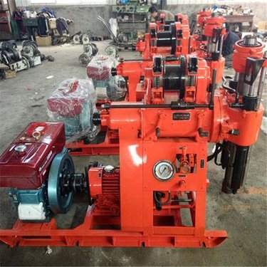 厂家百米探水钻机 矿用地质取芯钻机 XY-200高速水井钻机