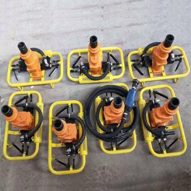 架柱支撑气动手持式钻机ZQSJ-90/2.4 便捷式钻孔机