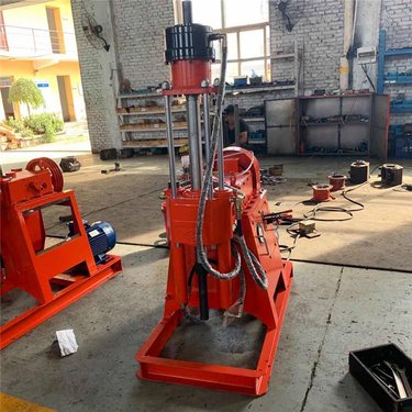 山东莱芜 地铁矿井坑道双液注浆加固钻机 立轴坑道液压钻孔注浆一体机萍乡
