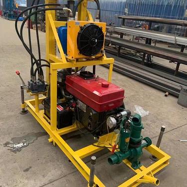 中旺 液压打井设备 降低劳动强度 农田灌溉百米深孔钻机