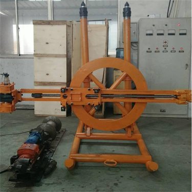 导轨式回转凿岩机 转钎扭矩大 矿用便于操作 运行平稳