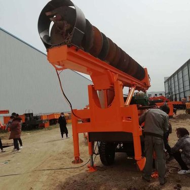 民房地基三轮打桩机 三轮车改装螺旋钻机 地基加固三轮钻孔机