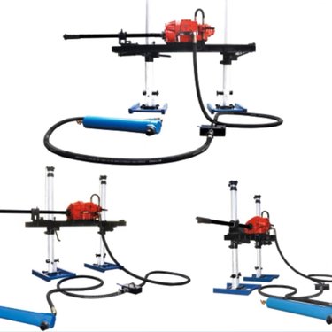 ZQJC-360/7.5S气动架柱式钻机 多角度高低位灵活打孔