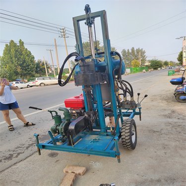 家用小型水井钻机 360度旋转注浆加固钻机 全新矿用防爆打孔钻机