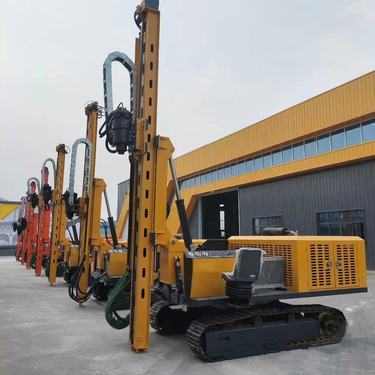 挖掘机改钻机 加固全液压打桩机 履带版钻注一体机 防护隔离 钢强
