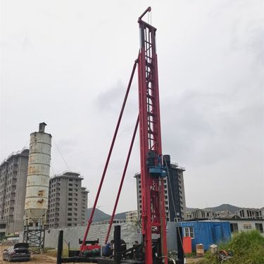 多功能小型长螺旋钻机18米塔架高喷灌浆台车建筑工程