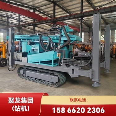 气动水井钻机350 水气两用 多功能高效钻凿设备 聚龙
