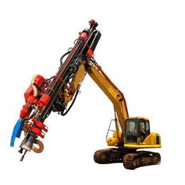 ZDLHWGQZJ-129 多功能液压挖改钻机三节螺杆 潜孔钻机自带除尘