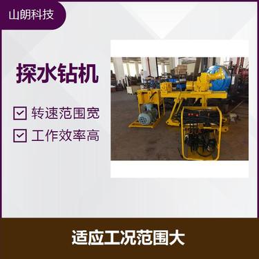 液压探水钻机 工作效率高 人员可远离井口操作