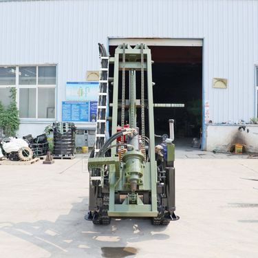 多功能潜孔钻机矿山边坡支护岩石钻孔小型履带式螺旋钻机