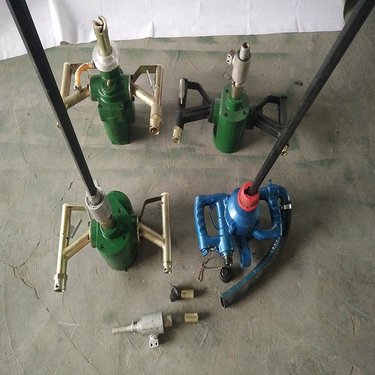 供应气动手持式钻机 气动支腿式锚杆钻机 支腿式锚杆钻机