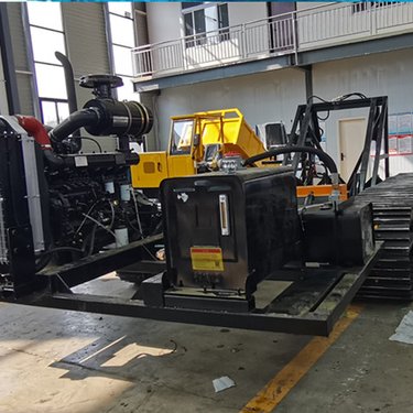 水气两用钻机液压打井钻机 履带式气动打井机 成孔速度快 效率高