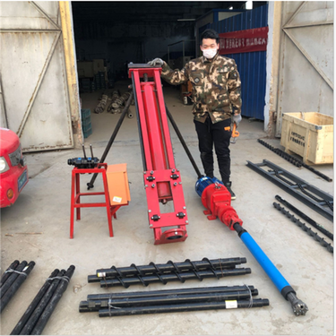 山东济宁 全风动潜孔钻机厂家 甘肃陇南 开山打孔锚杆钻机