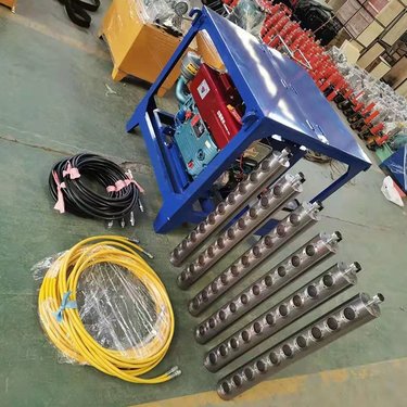 艾立克劈裂棒 无噪音凿岩机 小型柴油液压劈裂机