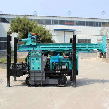 供应飞达履带式潜孔钻车FY280农村气动打井机民用水井钻机