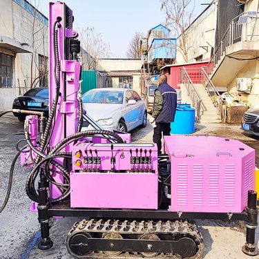 地下室加固小型履带单双管钻机 高度2-3米可定做改装