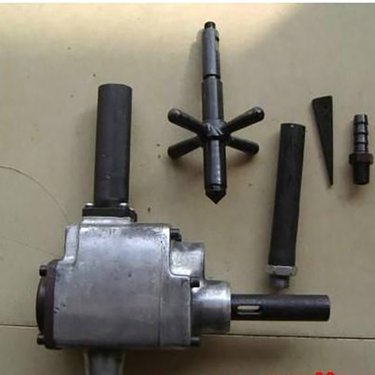 ZK19轨道钻 风动钢轨钻孔机 手持式煤矿气动轨道钻机 使用方便