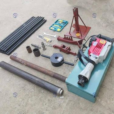 地质勘探土壤采样钻机小型电动取土器STC-3D土取芯钻机