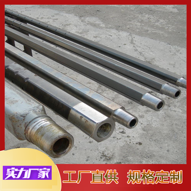 煤矿用73刻槽钻杆R780 探水钻机用B19锚杆钻 杆六棱中空B22