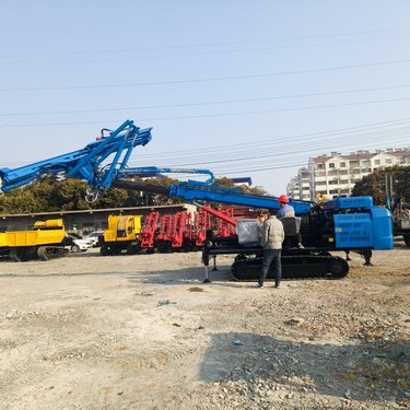 边坡支护履带锚杆钻机 6-20米多功能隧道钻机 全液压