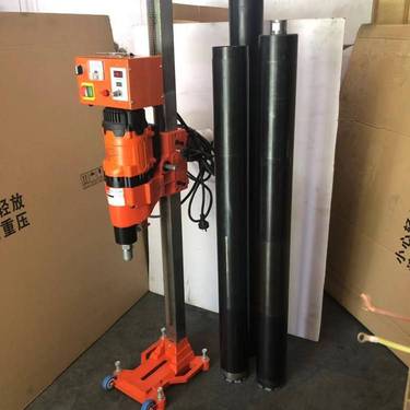 墙面地面抽芯机 HZ-300混凝土钻孔取芯机 大功率深孔钻机