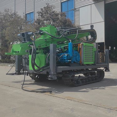 绳索探矿取芯设备 钢制履带全液压矿山取样钻机