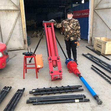 浙江舟山 小型电动潜孔钻机 露天矿山用风动凿岩机 十堰