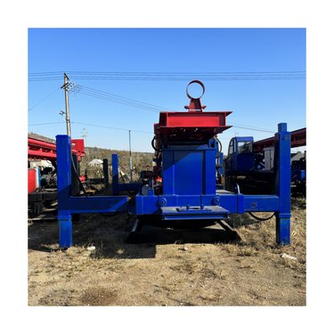 多功能小型长螺旋钻机 360度旋转底盘双油缸加压高喷台车
