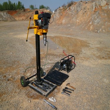 XM30B型背包取样钻机小型手持式混凝土取芯钻机地质勘探钻机