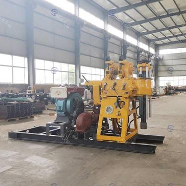 200米岩石打井机HZ-200Y全液压钻井机 多功能柴油水井钻机