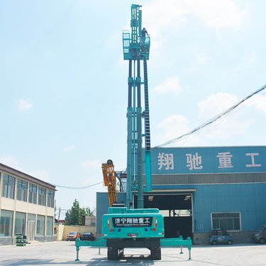 翔驰高举臂锚固钻机 注浆加固钻孔设备 长螺旋打桩机 使用方便