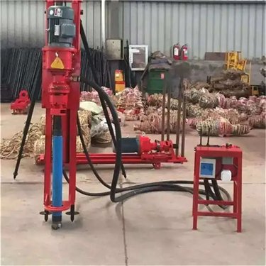 新疆克孜勒 煤矿用潜孔钻机 长沙 20米深打岩石潜孔钻机