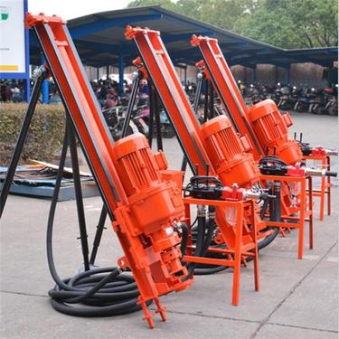 新疆伊犁 潜孔钻机QKZ90型冲击回转式锚杆钻机 露天式潜孔钻机型采石场 湖州