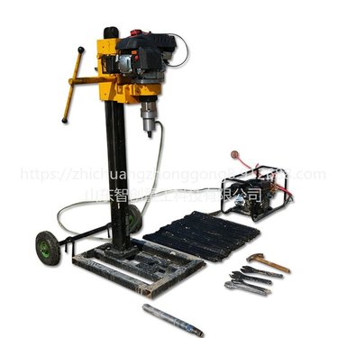 智创 zc-1 背包钻机厂家 地质勘探取芯钻机 岩心钻机 单人便携式取样背包钻机