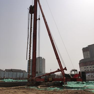 出售多功能长螺旋水泥搅拌桩机 工地建筑地基处理抗浮锚杆钻机