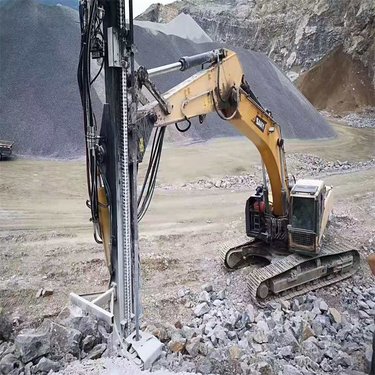 分体式高风压露天风动电动锚固钻机 采石场挖改潜孔钻机