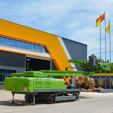 履带边坡护坡高举锚固钻机 潜孔开山工程支护基坑锚杆打桩机