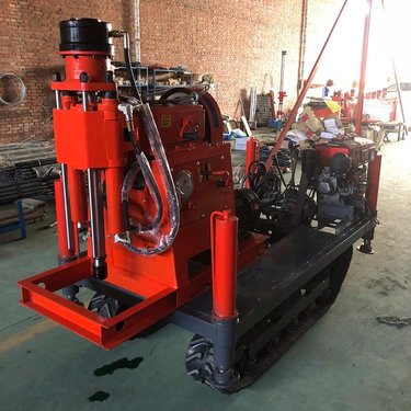 小型履带式注浆加固钻机型号ZLJ-1200 柴油动力坑道钻机打孔深度