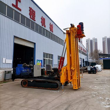 工程液压履带打桩机 快速钻孔地基钻机 厂家批发