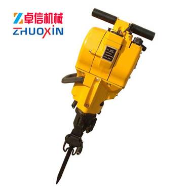 YN27C型手持式汽油钻孔27内燃凿岩机岩石钻水泥路面破碎稿