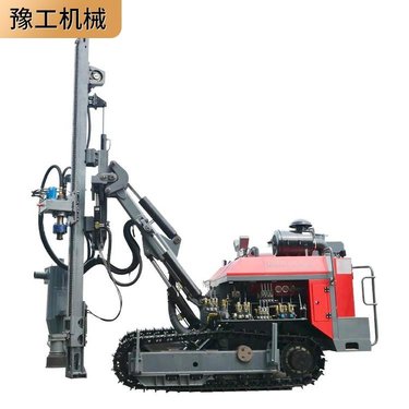 履带式边坡支护潜孔钻机 基坑加固液压凿岩钻车 隧道锚固钻车